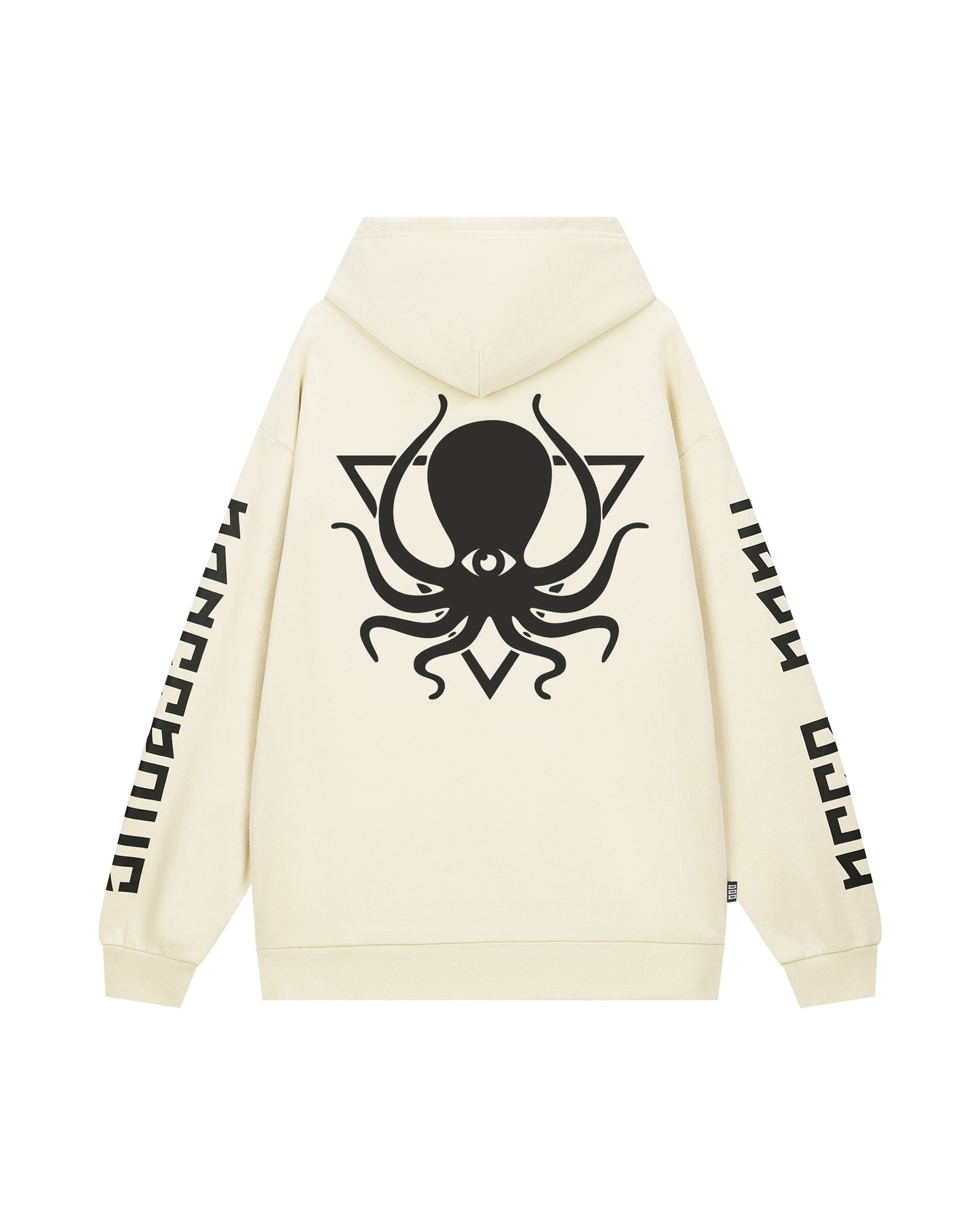 CREAM TERRY PULLOVER HOODIE