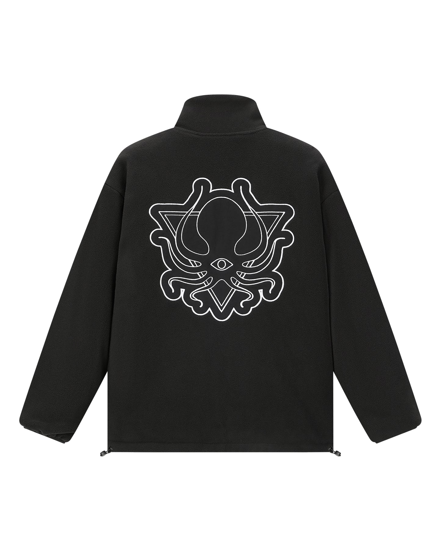 REVERSIBLE FLEECE QUILTED JACKET