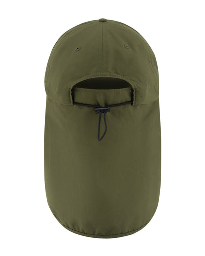 OLIVE SUNSHIELD CAP