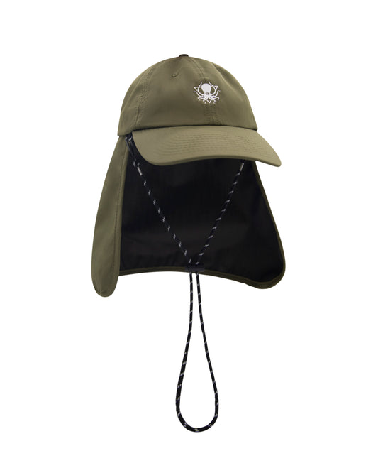 OLIVE SUNSHIELD CAP