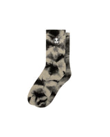 TAUPE TIE DYE SOCKS