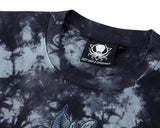 BLUE FLORA TIE DYE T-SHIRT