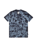 BLUE FLORA TIE DYE T-SHIRT