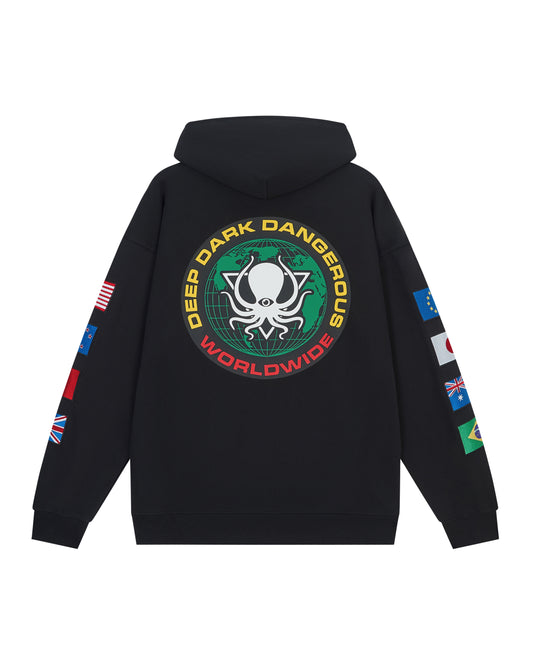 WORLDWIDE PULLOVER HOODIE