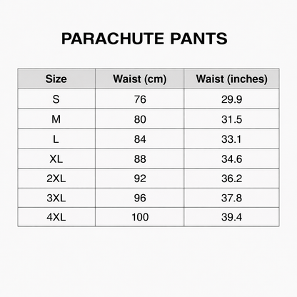 DDD PARACHUTE PANTS