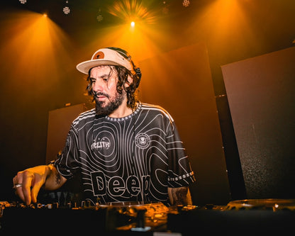 BEIGE LEATHER PATCH FIVE PANEL