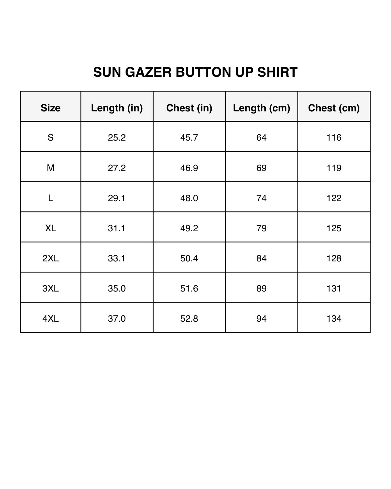 SUN GAZER BUTTON UP SHIRT