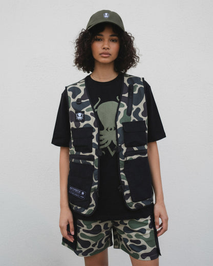 DDD SCHWARZE BAUMWOLLSHORTS 