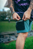 TEAL GREEN ALL CONDITIONS SHORTS