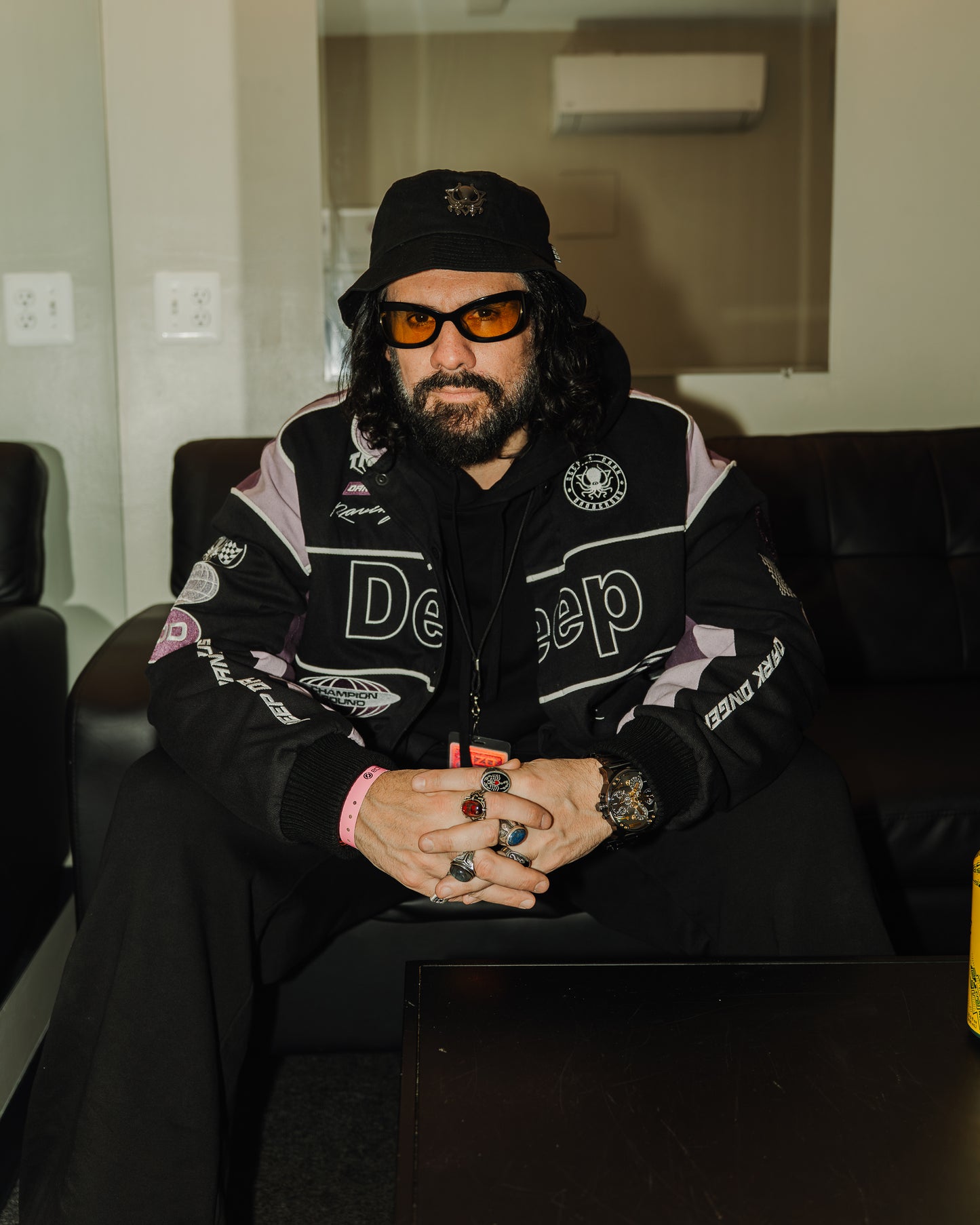 PURPLE DDD TEAM RACING JACKET