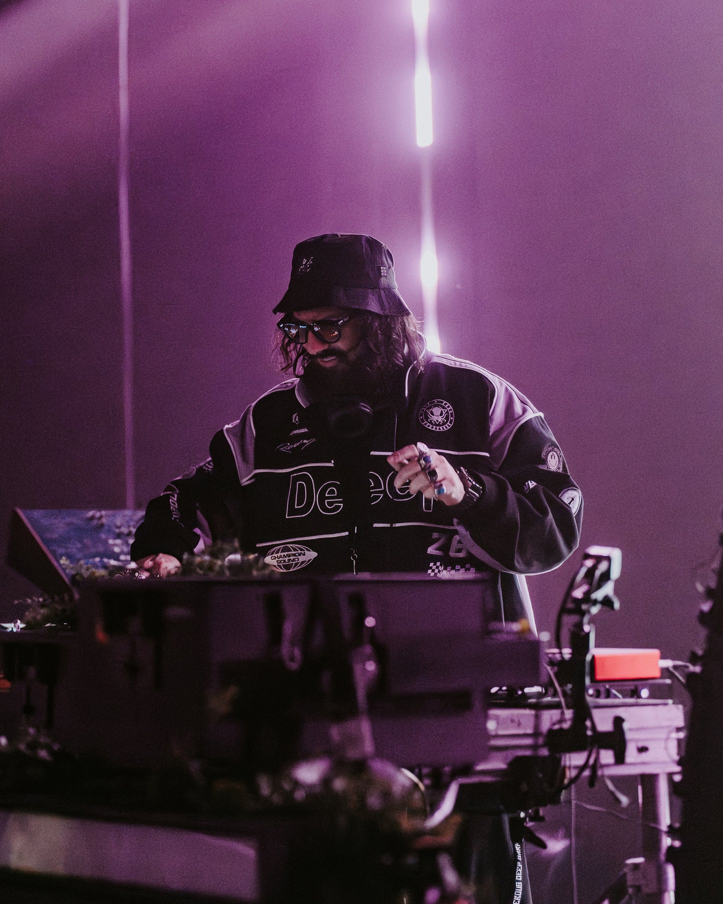 PURPLE DDD TEAM RACING JACKET