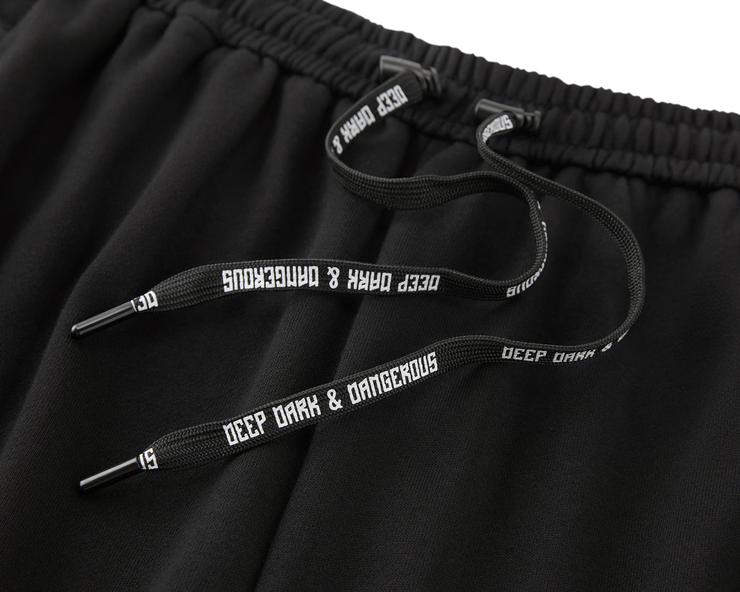 DDD SCHWARZE BAUMWOLLSHORTS 