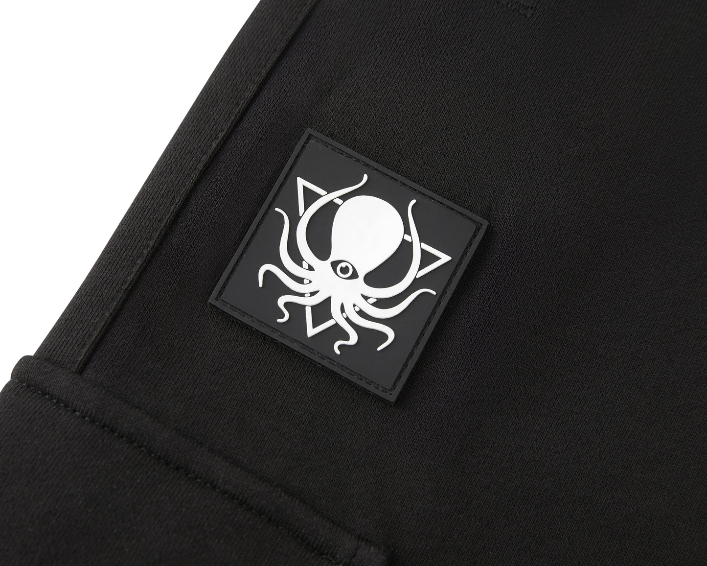 DDD SCHWARZE BAUMWOLLSHORTS 