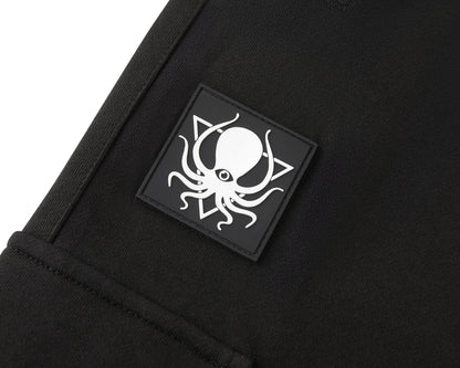 DDD SCHWARZE BAUMWOLLSHORTS 