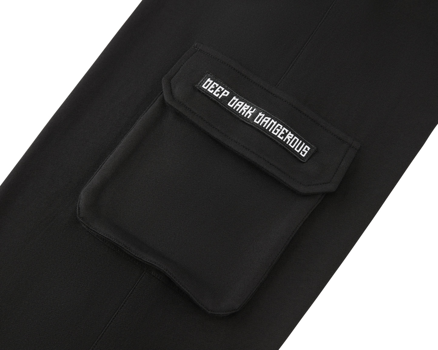 DDD SCHWARZE BAUMWOLLSHORTS 