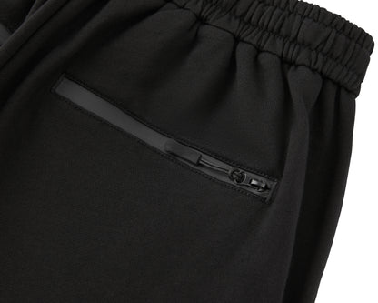 DDD SCHWARZE BAUMWOLLSHORTS 