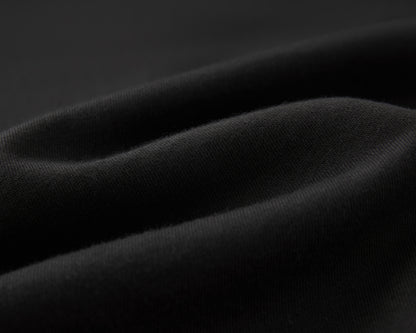 DDD SCHWARZE BAUMWOLLSHORTS 