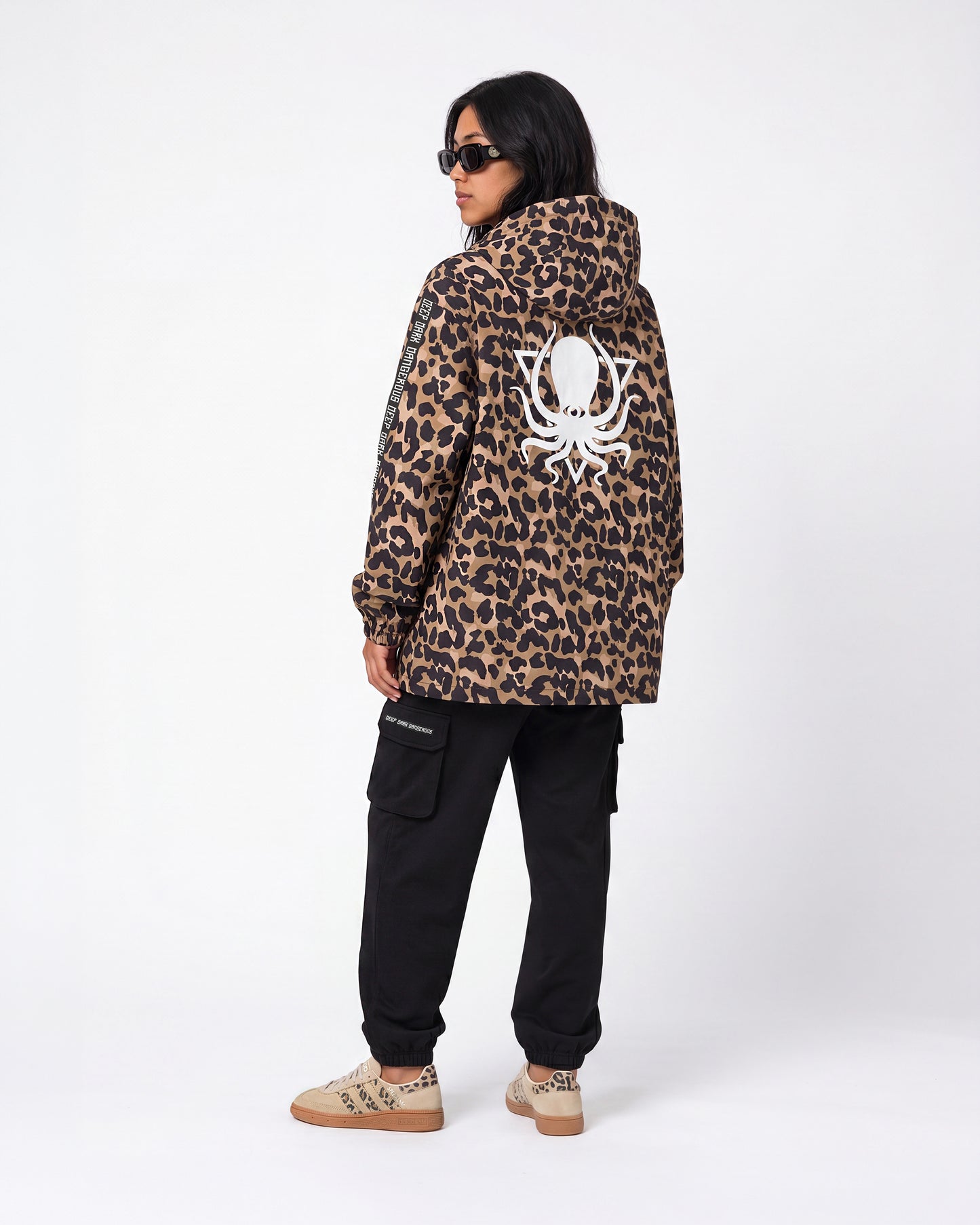 LEOPARD DDD RAIN JACKET