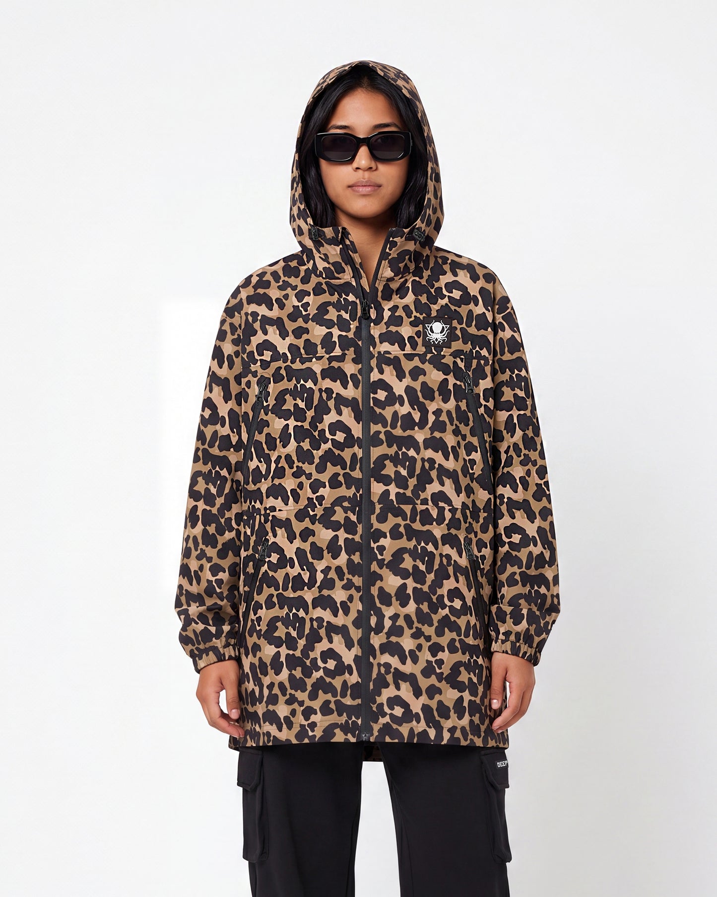 LEOPARD DDD RAIN JACKET