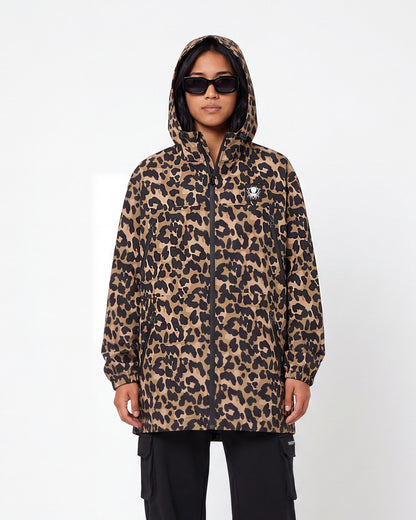 LEOPARD DDD RAIN JACKET