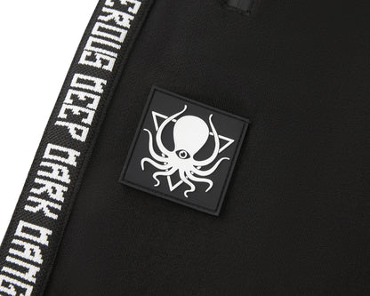 DDD SCHWARZE BAUMWOLLSHORTS 