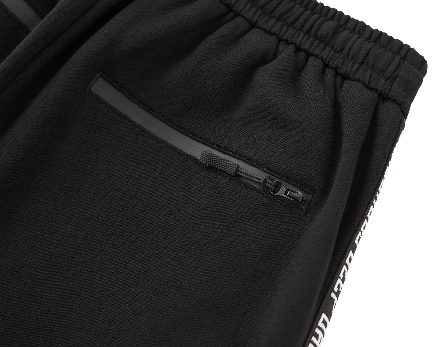 DDD SCHWARZE BAUMWOLLSHORTS 
