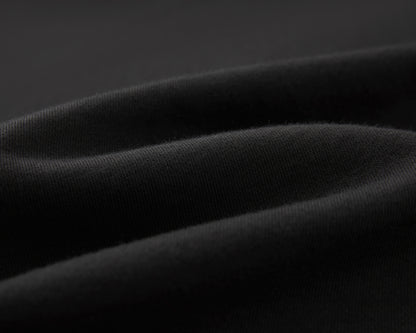 DDD SCHWARZE BAUMWOLLSHORTS 