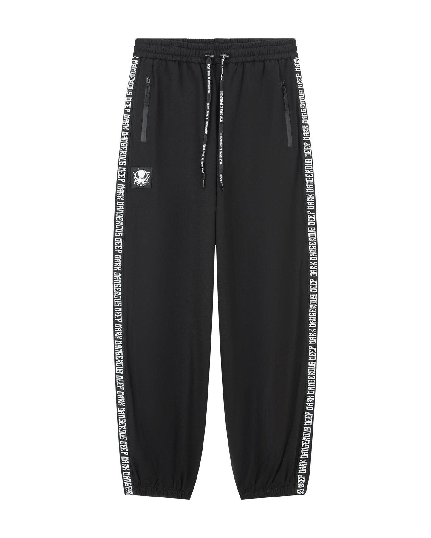 DDD SCHWARZE BAUMWOLLSHORTS 