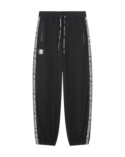 DDD SCHWARZE BAUMWOLLSHORTS 