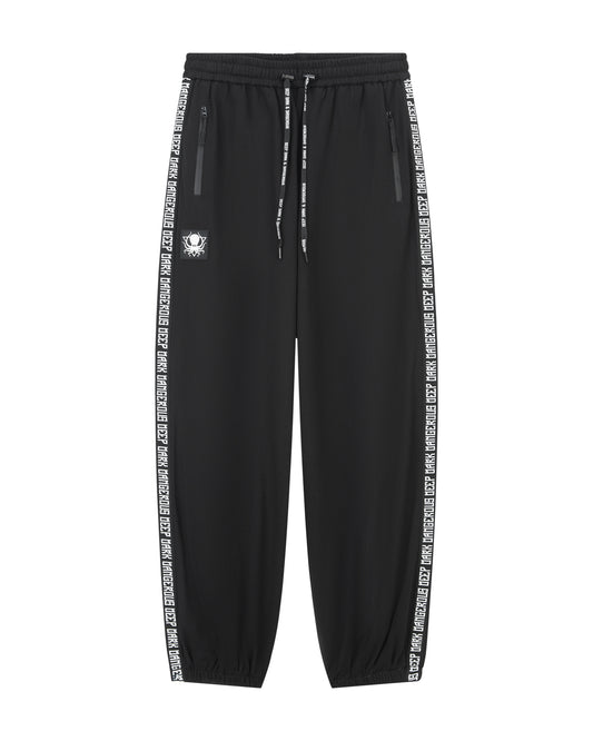 DDD SCHWARZE BAUMWOLLSHORTS 